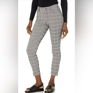 Tommy Hilfiger Women's Printed Pants Casual Plaid Ankle Skinny
